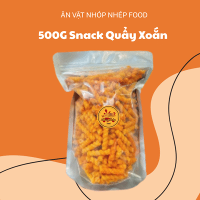 snack quẩy xoắn