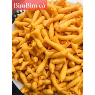 Snack cá phồng giòn