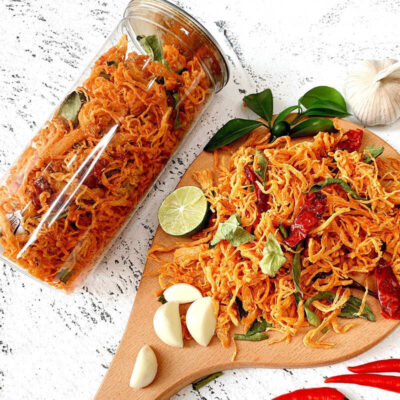 cách làm khô gà lá chanh ngon tại nhà